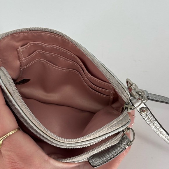 Coach Poppy Ikat Multicolor Signature Camp Wallet - Picture 4 of 10